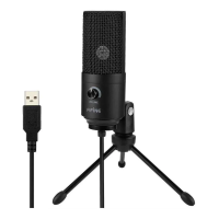 Microfono Streaming Fifine K669B Condensador Negro