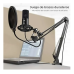 Microfono Streaming Fifine T669B Kit Podcasting Negro Microfono Streaming Fifine T669B Kit Podcasting Negro