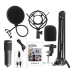 Microfono Streaming Fifine T669B Kit Podcasting Negro Microfono Streaming Fifine T669B Kit Podcasting Negro